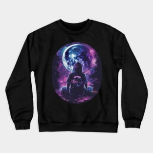 Hip hop Eclipse Crewneck Sweatshirt